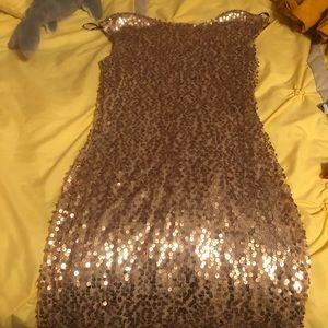 Sparkly sequin party dress